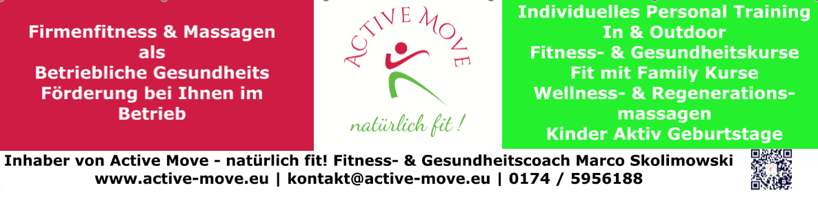 Activ Move Startseite – Active Move